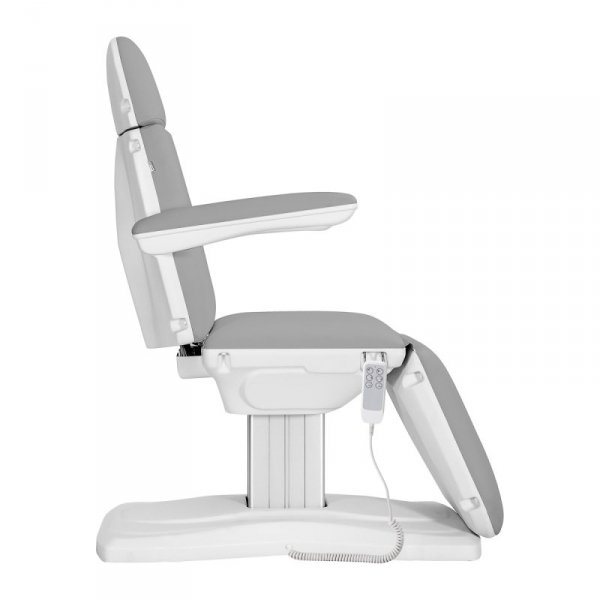 Elektryczny fotel kosmetyczny SILLON Eclipse 3 siln. szary