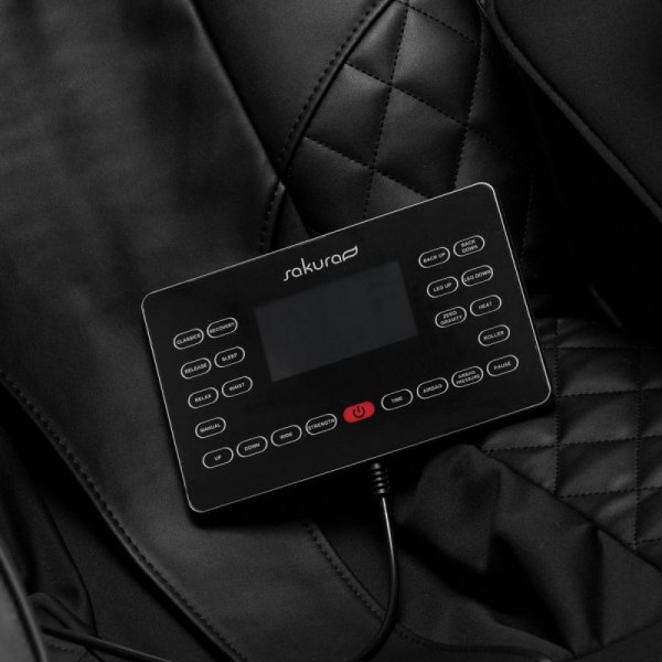 Fotel masujący Sakura Luxury 808 czarny