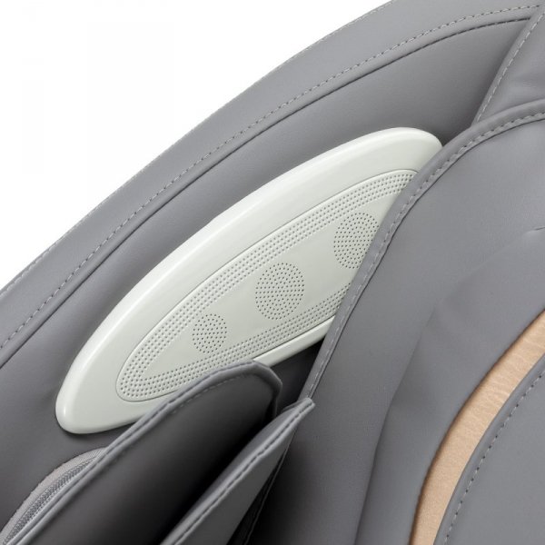 Fotel masujący Sakura Maximus 809 3D biało szary