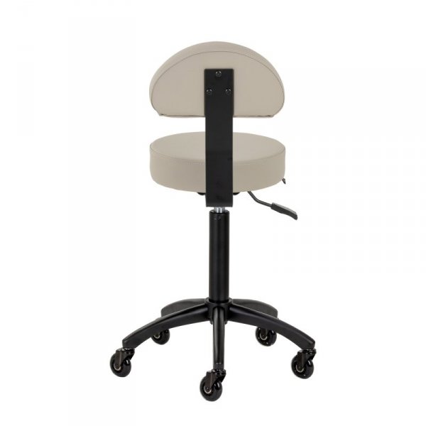 Taboret fryzjerski Gabbiano D026 beżowy