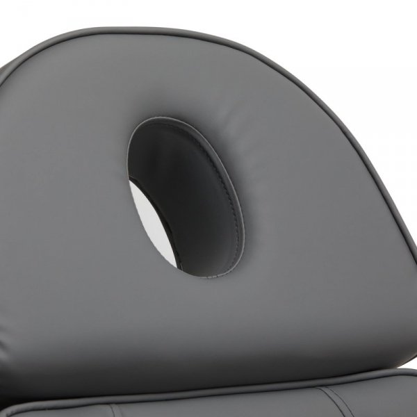 Fotel kosmetyczny elektryczny SILLON Lux 273b 3sil. 2 gat. szary