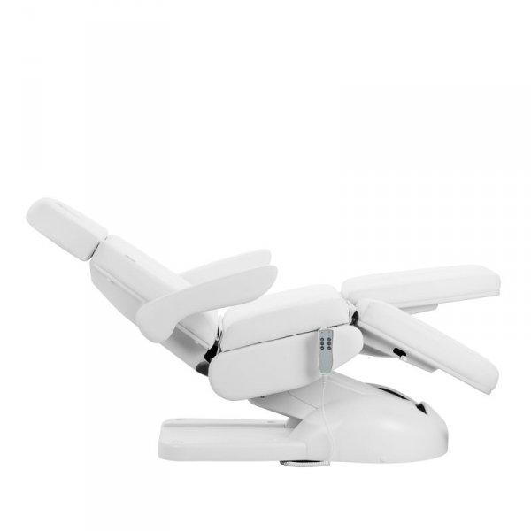 Fotel kosmetyczny do pedicure elektryczny Azzurro Lux 3 silniki biały