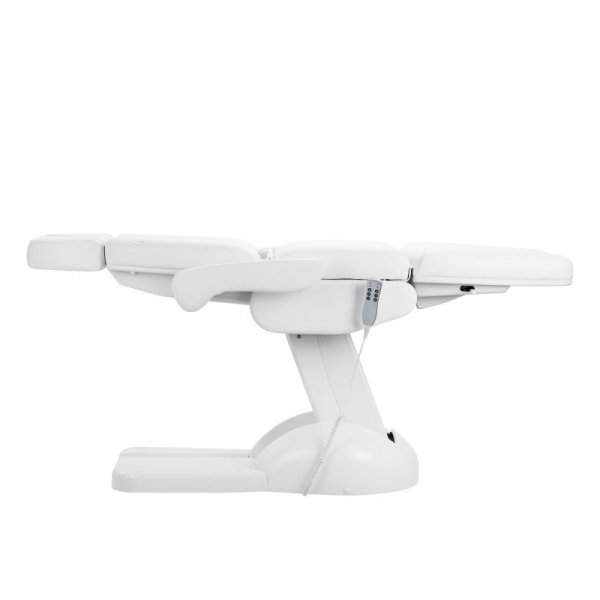 Fotel kosmetyczny do pedicure elektryczny Azzurro Lux 3 silniki biały