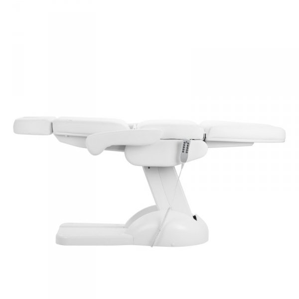 Fotel kosmetyczny elektryczny Azzurro Lux 5 silników biały