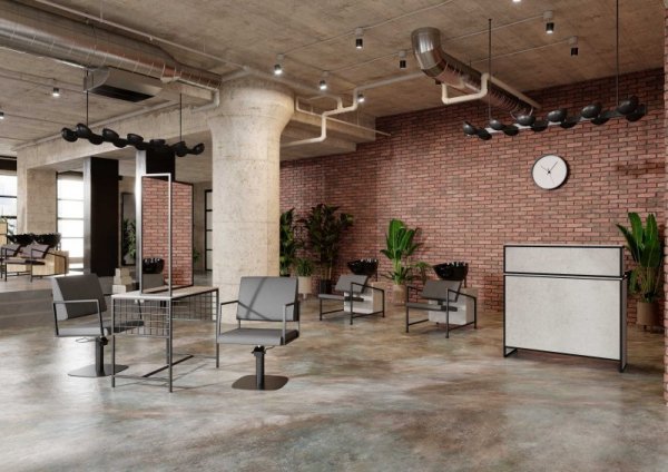 FOTEL LOFT 01 P-7/KÓŁKA CHROM (48H)