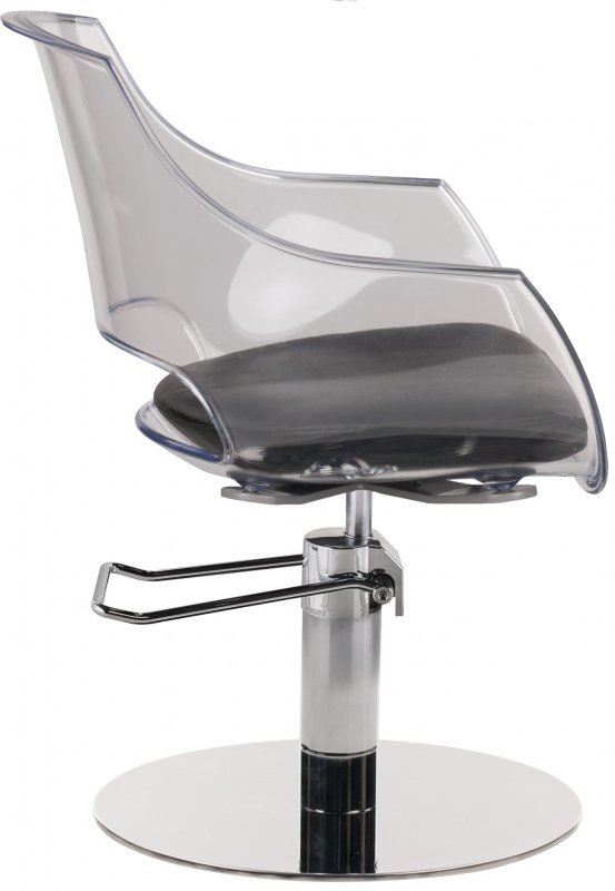 FOTEL GHOST 01 P-7/DYSK SREBRNY (48H)