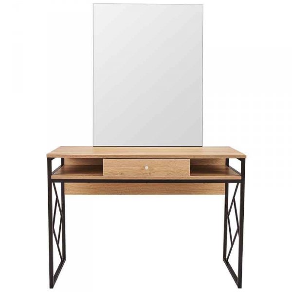 KONSOLETA LOFT S PŁYTA JASNE DREWNO (48H)