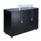 BIURKO DO RECEPCJI BD-3307 CZARNE 