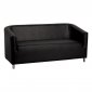 Gabbiano sofa do poczekalni M021 czarna 