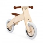 Drewniany rowerek biegowy z naklejkami do personalizacji Bikloon Nature 3 , Janod