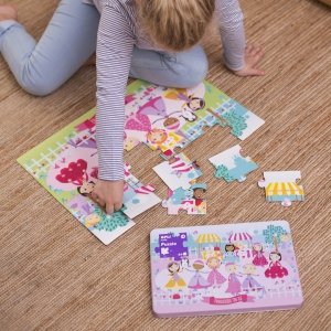 Puzzle XL Apli Kids - Księżniczki na łyżwach 3+