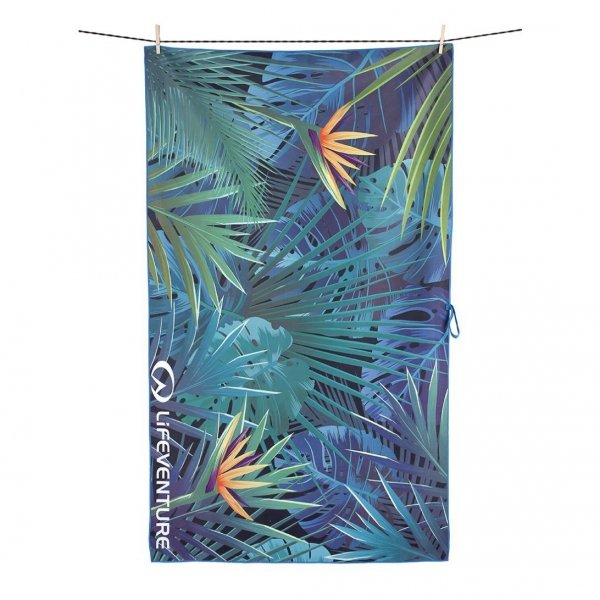 Ręcznik szybkoschnący SoftFibre Lifeventure - Tropical 150x90 cm