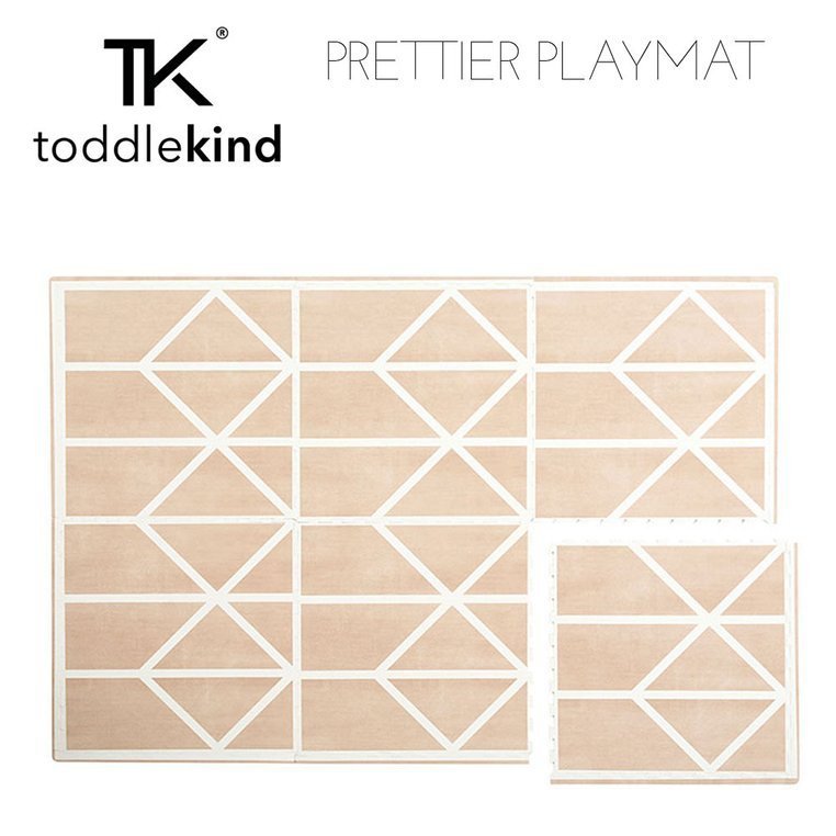 TODDLEKIND Mata do zabawy piankowa podłogowa Prettier Playmat Nordic Clay Beige