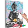 Obraz do samodzielnego malowania - Tęczowy Budda
