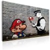 Obraz - Mario and Cop by Banksy