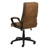 Fotel biurowy Brad brązowy