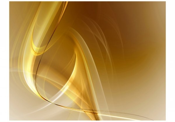 Fototapeta - Gold fractal background