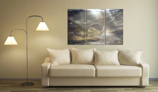 Obraz - The land of mists - triptych