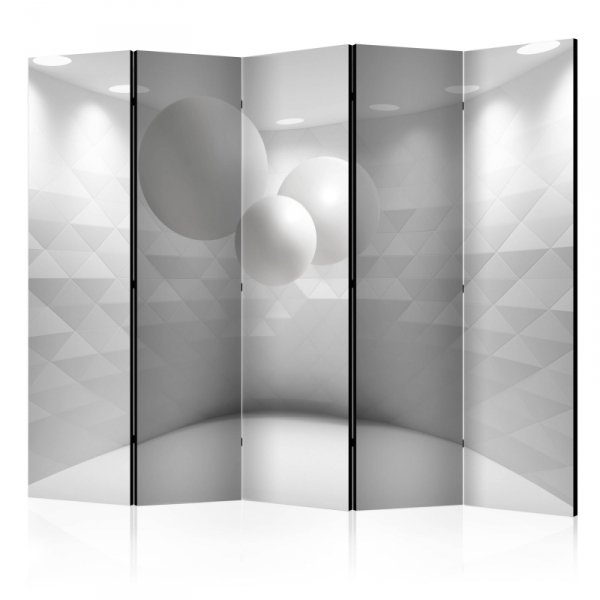 Parawan 5-częściowy - Geometryczny pokój II [Room Dividers]