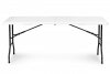 Zestaw cateringowy stół bankietowy 180cm 2 ławki biały ModernHome