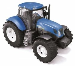 DUŻY TRAKTOR NEW HOLLAND OTWIERANE DRZWI 1:16 #G3