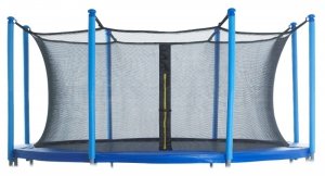Wewnętrzna siatka ochronna na trampolinę 10 ft 8 słupków 305 cm