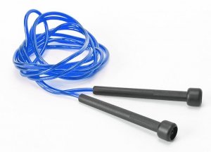 SKAKANKA SPEED JUMP NIEBIESKA PVC