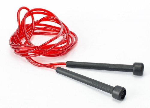 SKAKANKA SPEED JUMP CZERWONA PVC