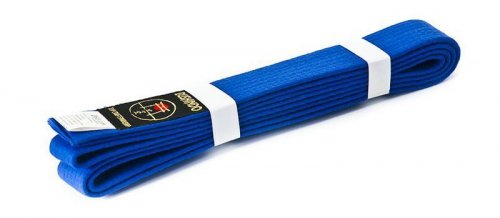 PAS DO KIMON 300cm niebieski BUSHINDO