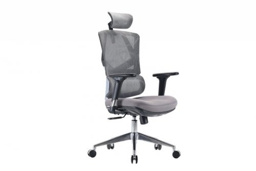 Fotel ergonomiczny ANGEL biurowy obrotowy Dakota 2.0 Grafitowy