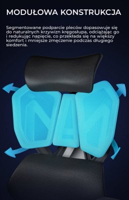Fotel ergonomiczny gamingowy Angel Furia PRO  