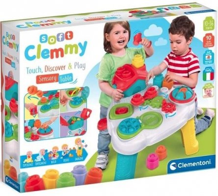Clemmy stolik sensoryczny z klockami Clemetoni #G2