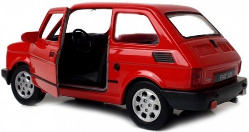 WELLY MALUCH FIAT 126P 1:34 SAMOCHÓD KOLEKCJONERSKI czerwony