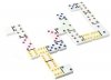 Gra Logiczna Domino Metalowe Opakowanie 28 Element