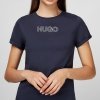 Hugo Boss t-shirt koszulka damska granatowa 50447853