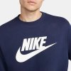 Nike bluza męska bez kaptura granatowa DQ4912-410