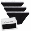 Calvin Klein figi damskie majtki 3pack czarne 000QD3588E-001