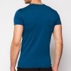 Emporio Armani t-shirt koszulka męska niebieska i granatowa komplet 2-pack 