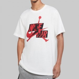 Nike Air Jordan t-shirt koszulka męska biała CU9570-100