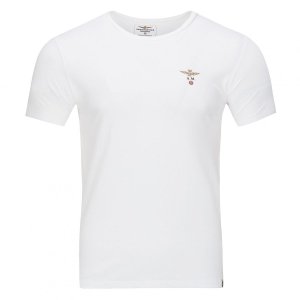 Aeronautica Militare t-shirt koszulka c-neck męska biała