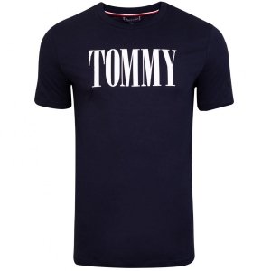 Tommy Hilfiger t-shirt koszulka męska granatowy UM0UM02534