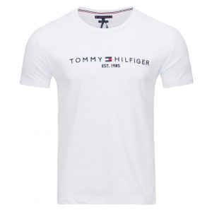 Tommy Hilfiger t-shirt koszulka męska biały MW0MW11465-118 