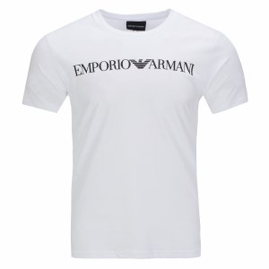 Emporio Armani t-shirt koszulka męska biała 6H1TL4 J30Z