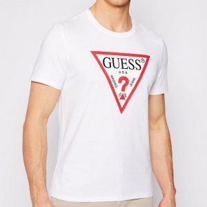 Guess t-shirt koszulka męska biała M1RI71I3Z11-G011