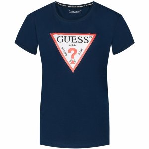 Guess t-shirt koszulka damska granatowa W1YI1BI3Z11-G7HR