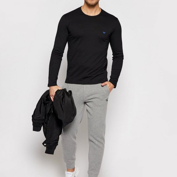 EMPORIO ARMANI LONGSLEEVE MĘSKI CZARNY
