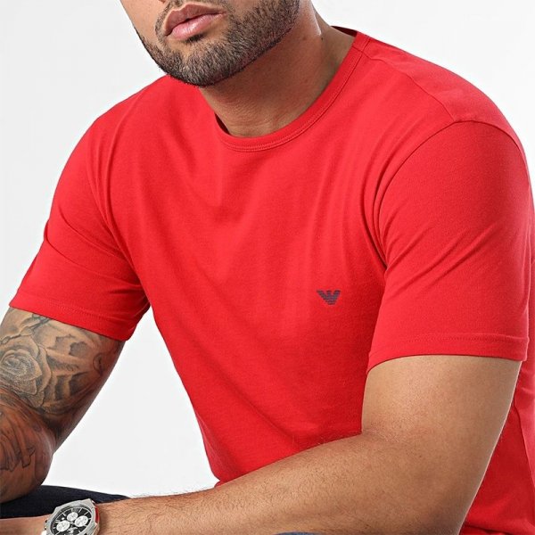 Emporio Armani t-shirt koszulka męska czerwony 111267-3R722-96635
