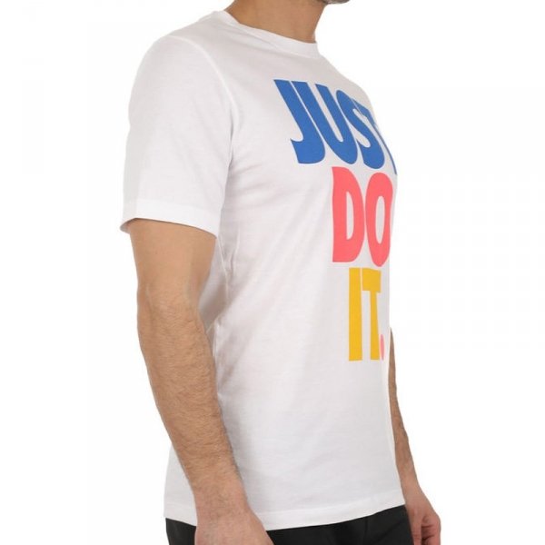 Nike męski t-shirt koszulka biała Just Do It CK2309-100