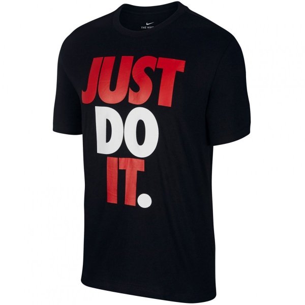 Nike męski t-shirt koszulka czarna Just Do It CK2309-010