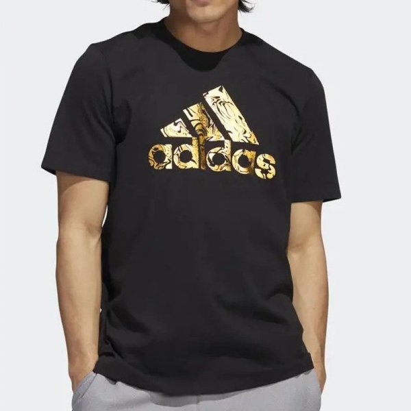 Adidas t-shirt koszulka męska czarna HK9157